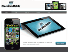 Tablet Screenshot of checkmatemobile.com